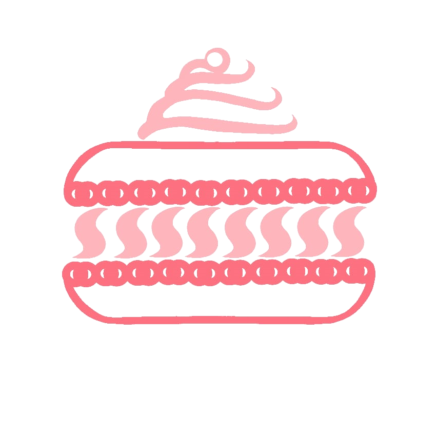 French Moonlight Macaron Logo